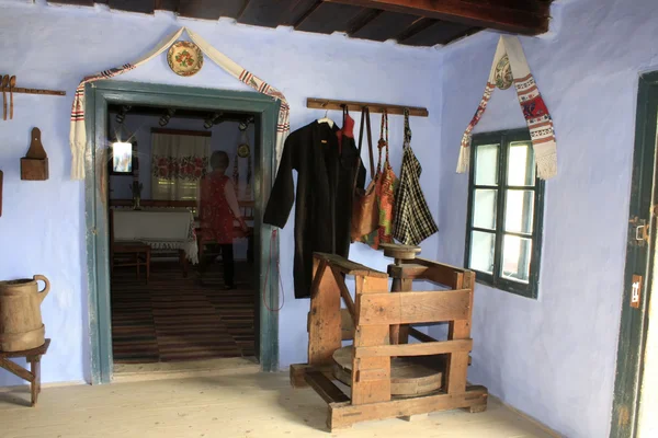 Interior de casa típica de Transilvania — Foto de Stock