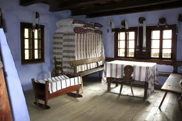 Casa decorata dal museo della Transilvania — Foto Stock