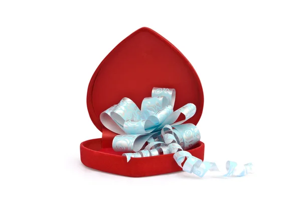 Gifts box with bow — Stock Photo, Image