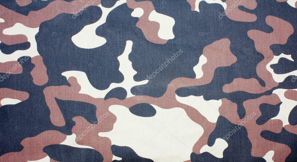 A camouflage fabric background