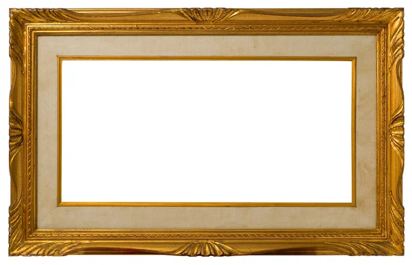 Античная золотая рамка . — стоковое фото