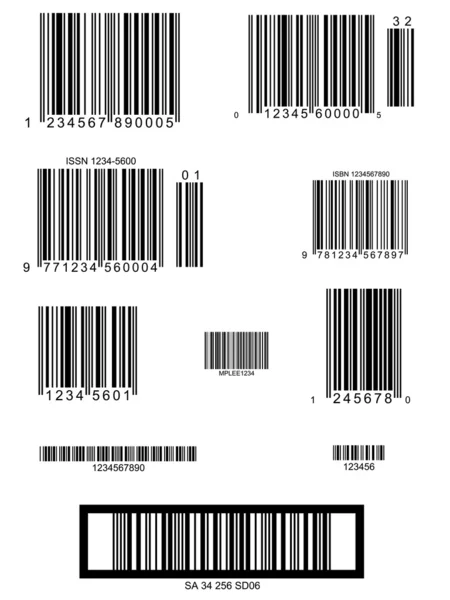 Strichcode — Stockvektor