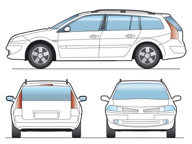 Vector Car clipart