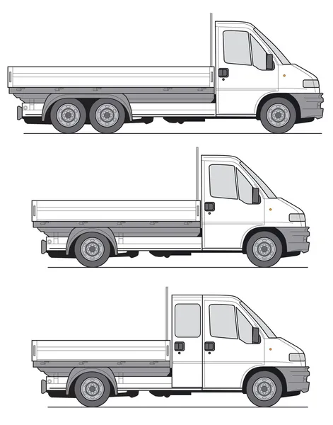 Vettore del camion — Vettoriale Stock