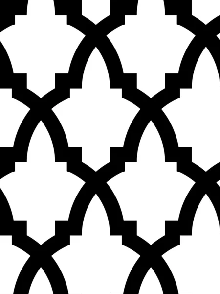 Mosaico árabe sin costuras — Vector de stock