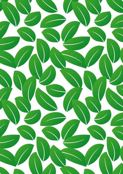 Spring leaf pattern — Stock Vector