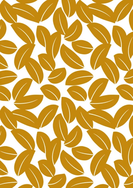 Autumn leaf pattern — Stock Vector