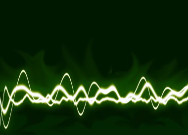 Bright Energy Waves Background clipart