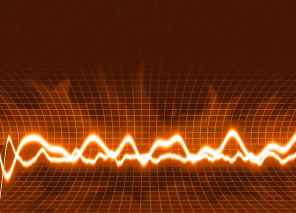 Bright Energy Waves Background — Stock Photo, Image