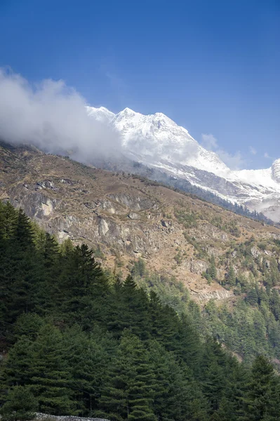 Annapurna Himal regione in Nepal — Foto Stock
