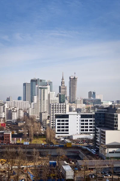 Paisagem urbana de Varsóvia — Fotografia de Stock