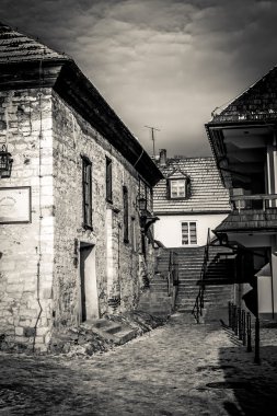 Old buildings in Kazimierz Dolny clipart