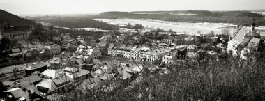 Panorama of Kazimierz Dolny clipart