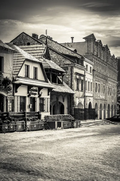 Antiguo saqueo de mercado en Kazimierz Dolny — Foto de Stock