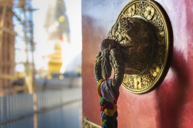 Detail of at Swayambhunath Temple clipart