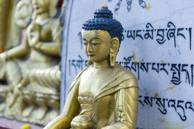 Buda anıt swayambhunath Tapınağı'nda.