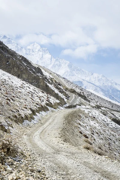 Himalaya winterlandschap — Stockfoto