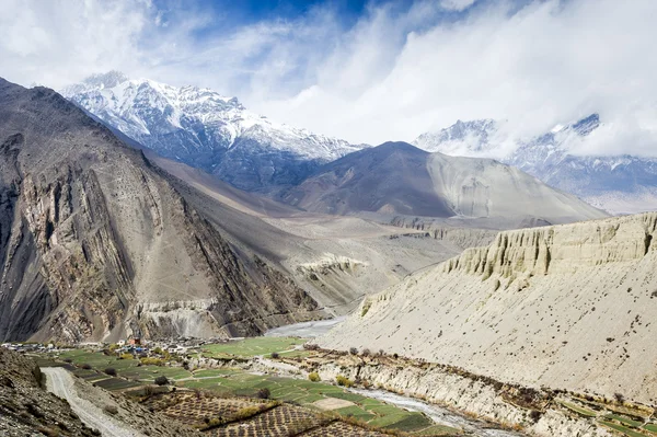 Paesaggio dell'Himalaya — Foto Stock
