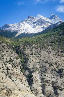 himalaya Dağları'nda bahar zamanı