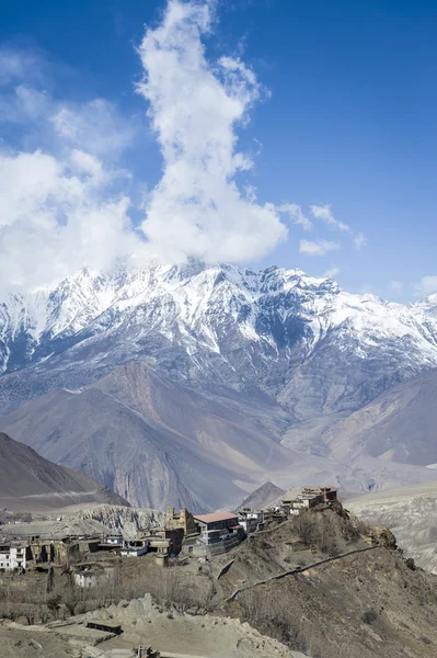 Blick auf die Berge des Himalaya — Stockfoto