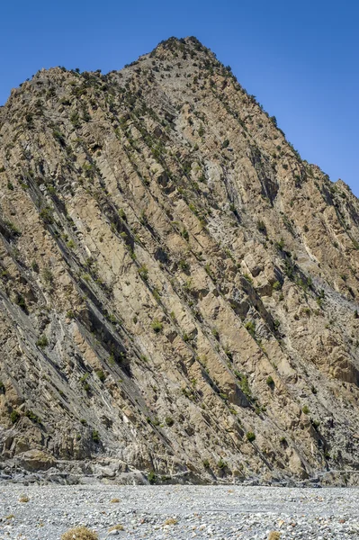 Rock i himalaya bergen — Stockfoto