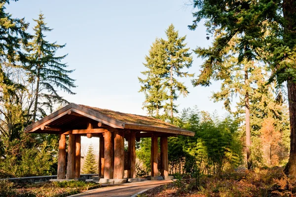 Arboretumstruktur im Washington Park — Stockfoto