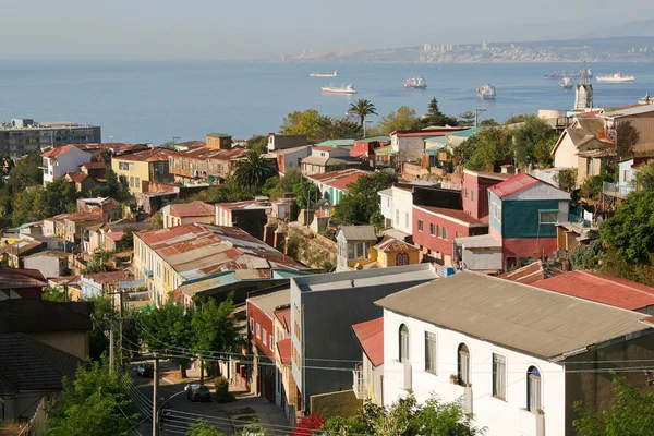 Vista aérea de Valparaíso, Chile — Foto de Stock