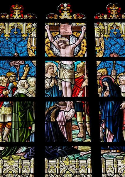 십자가에 걸린 예수 — 스톡 사진