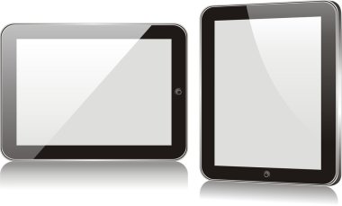 Vector concept tablet PS, IPAD. No transparency effects. EPS8 Only clipart