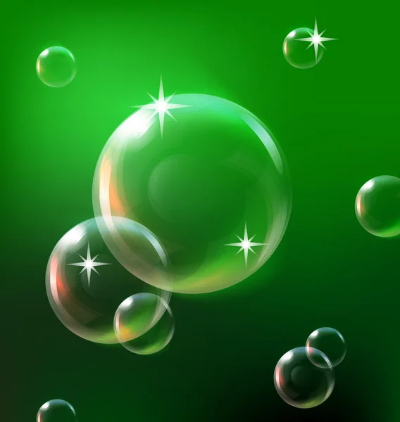 Bubblor bakgrund, eps10 — Stock vektor