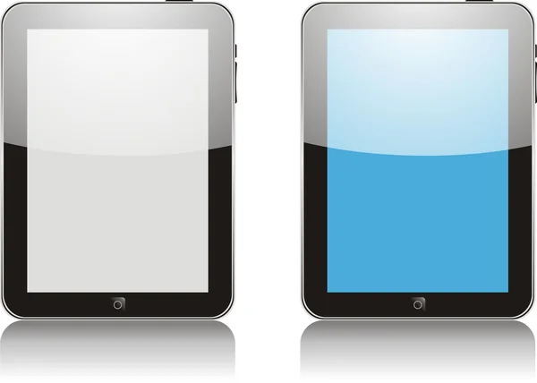 Concepto vectorial tablet PS, IPAD. Sin efectos de transparencia. Solo EPS8 — Vector de stock