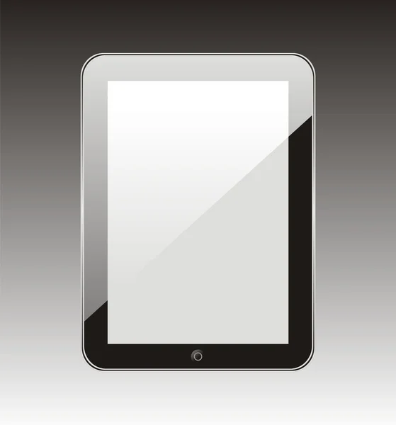 Vektor-Konzept Tablet ps, ipad. Keine Transparenzeffekte. nur eps8 — Stockvektor