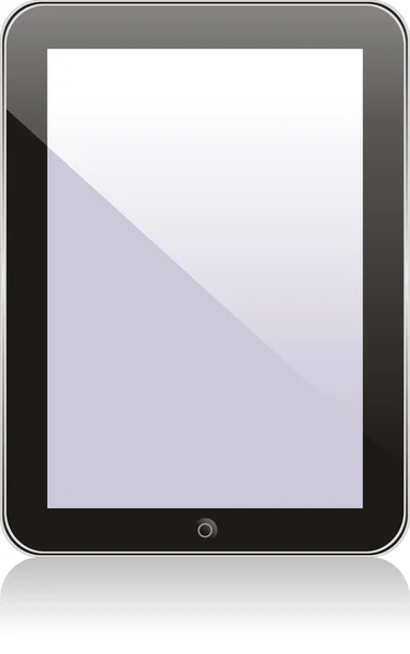 Vektor-Konzept Tablet ps, ipad. Keine Transparenzeffekte. nur eps8 — Stockvektor