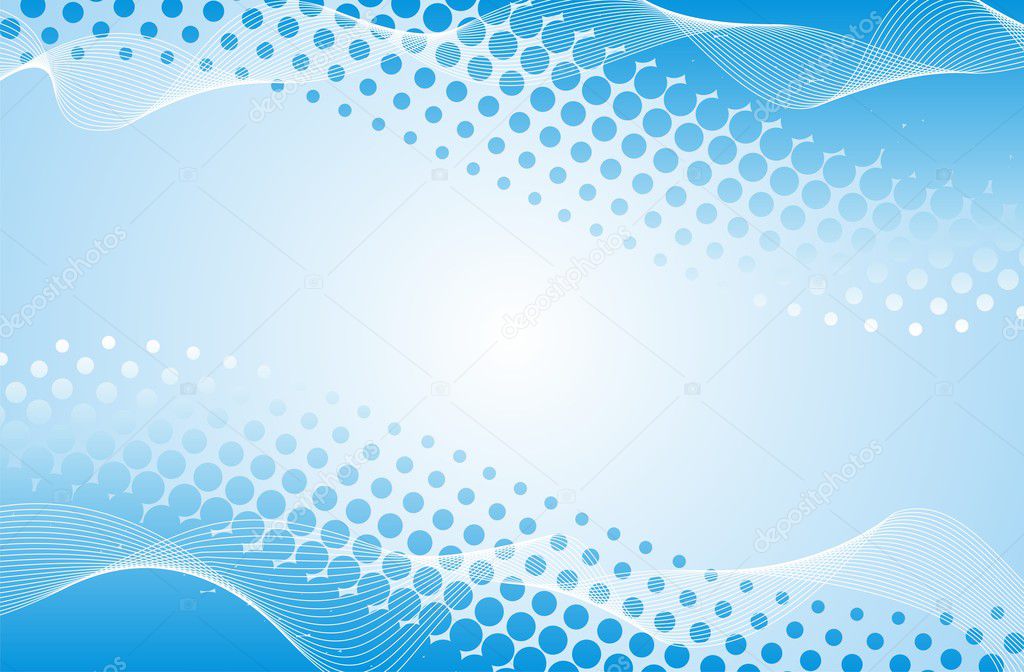 abstract halftone background in vector