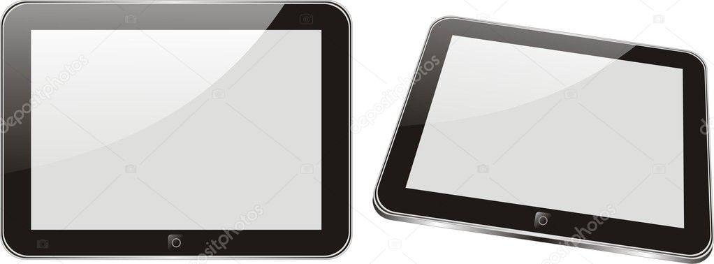 Vector concept tablet PS, IPAD. No transparency effects. EPS8 Only