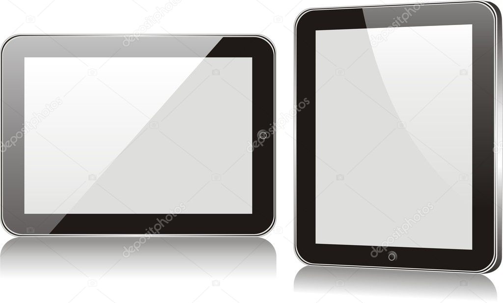 Vector concept tablet PS, IPAD. No transparency effects. EPS8 Only