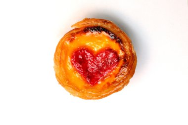 Ahududu yumurta tatlı tart