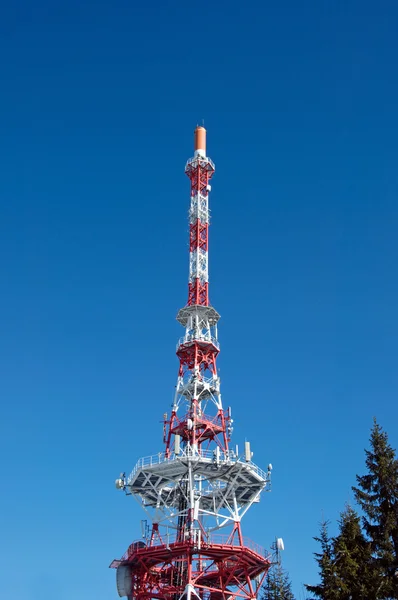 Kommunikation antennen — Stockfoto
