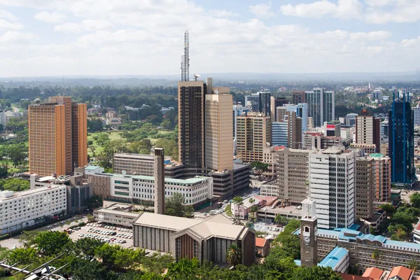 Nairobi, Kenyas huvudstad staden — Stockfoto