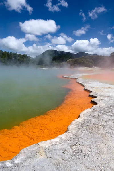 Wai-O-Tapu Geothermal Wonderland, Rotorua, New Zealand — Stock Photo, Image
