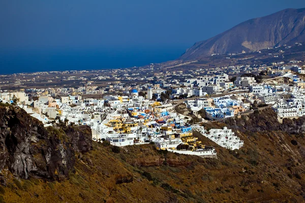 Firostefani, Santorini, Grécia — Fotografia de Stock