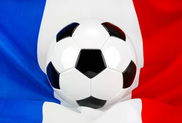 Francie miluje fotbal — Stock fotografie