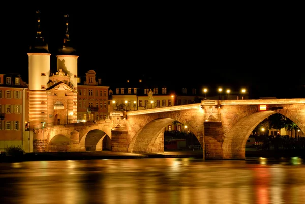 Le "Vieux Pont" à Heidelberg, Allemagne — Photo