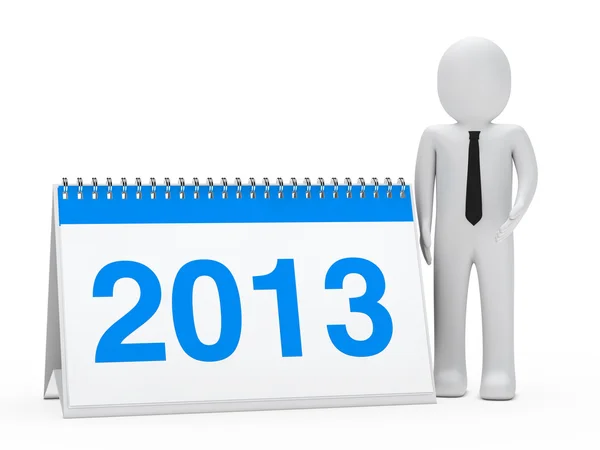 Ημερολόγιο επιχειρηματίας 2013 — Φωτογραφία Αρχείου