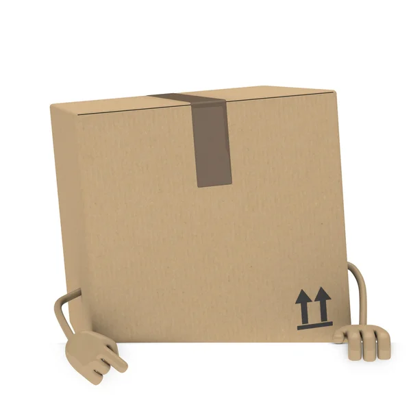 Figura do pacote — Fotografia de Stock