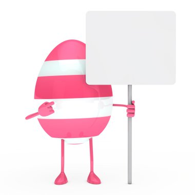 Easter egg figure clipart