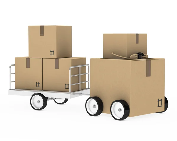 Package figure — Stock Photo, Image