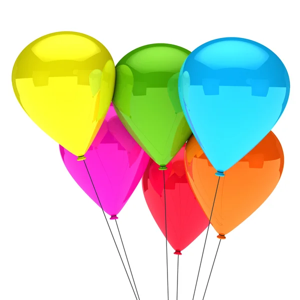 Färgglad ballong — Stockfoto
