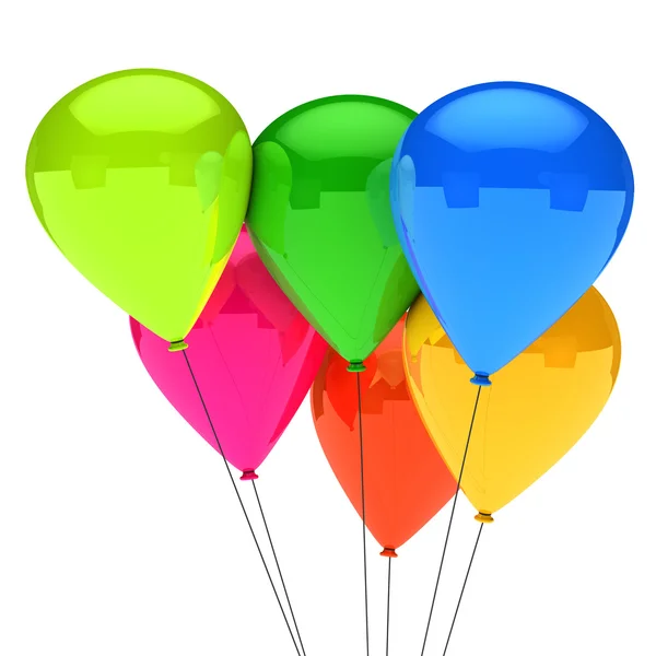 Färgglad ballong — Stockfoto