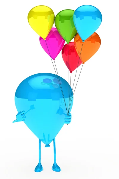 Ballon figur — Stockfoto